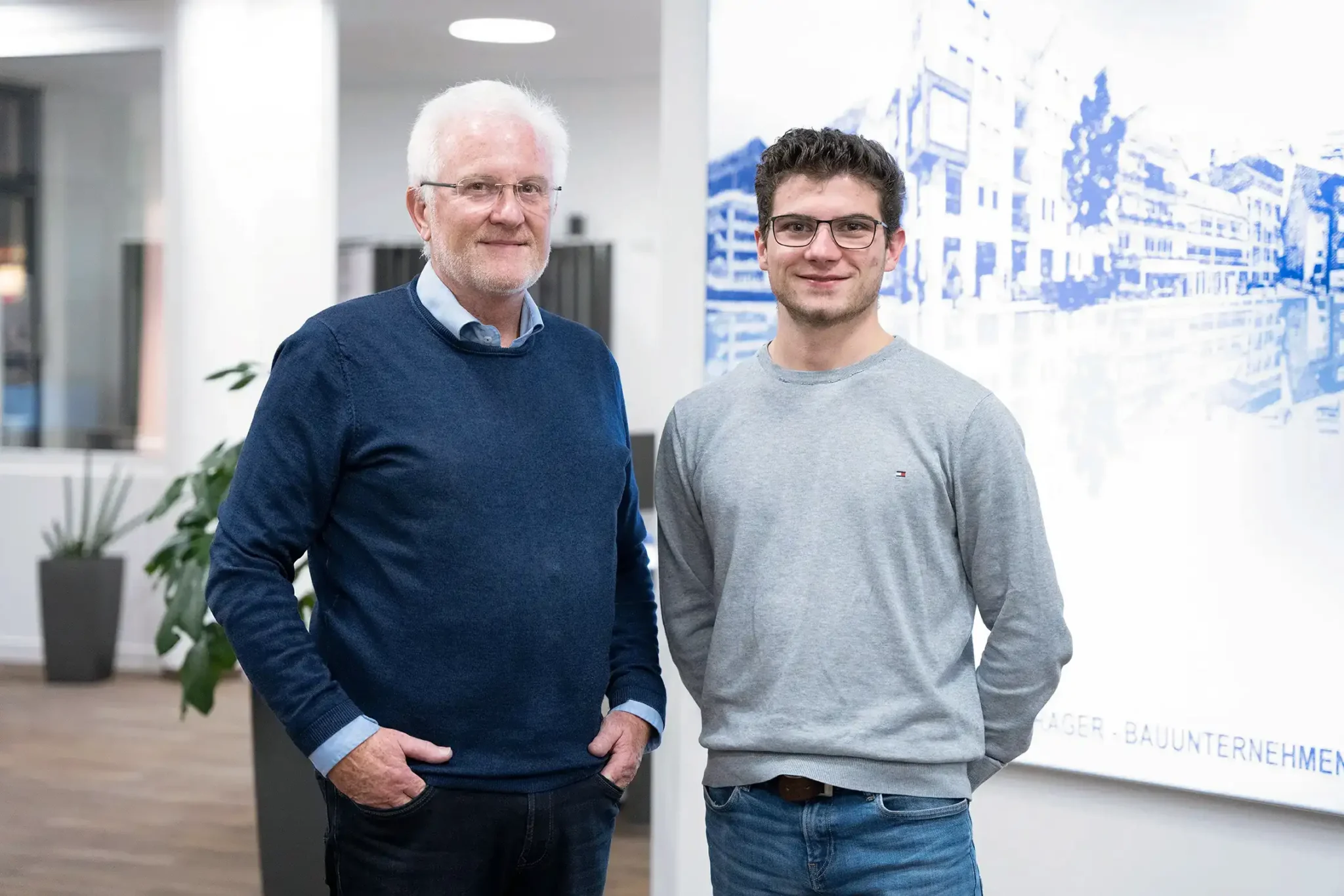 Vater und Sohn - Burkhard Isenmann und Luca Isemann