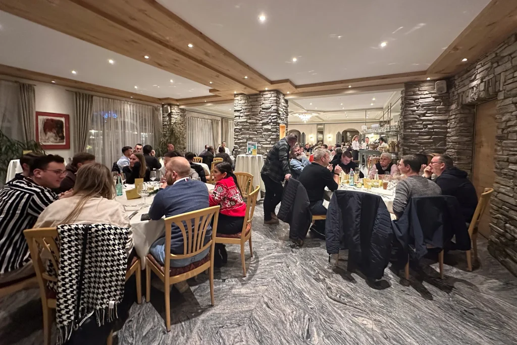 Weihnachtsfeier im Partyhaus Damm in Zell a. H.