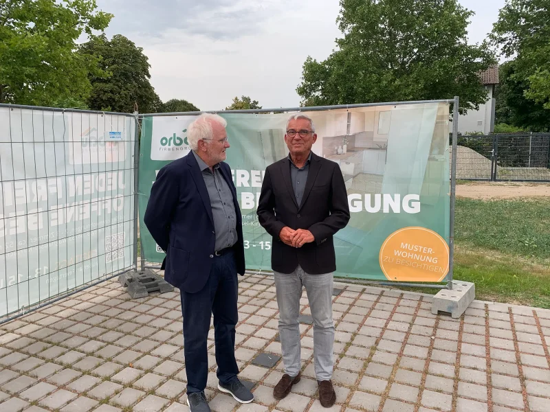 Burkhard Isenmann und Interior Minister Strobl