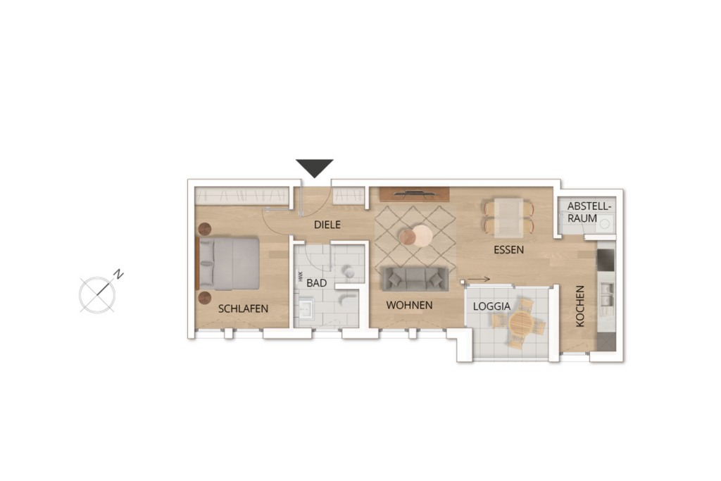 Grundriss Wohnung 03